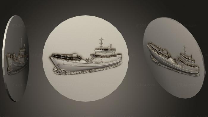Монеты (Барко Капитан Уильямс, MN_0015) 3D модель для ЧПУ станка