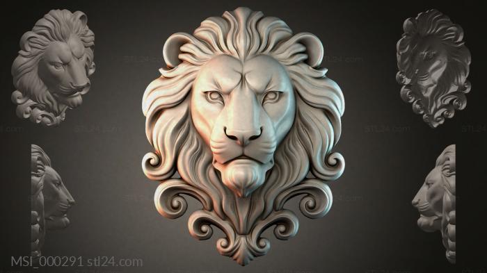 Маски тематические (MSI_000291) 3D модель для ЧПУ станка