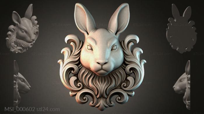 Маски тематические (MSI_000602) 3D модель для ЧПУ станка