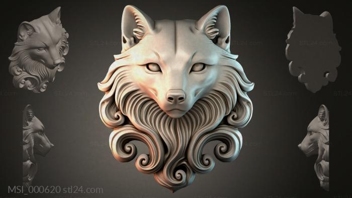 Маски тематические (MSI_000620) 3D модель для ЧПУ станка