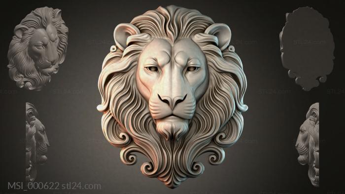 Маски тематические (MSI_000622) 3D модель для ЧПУ станка