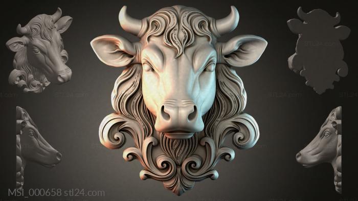 Маски тематические (MSI_000658) 3D модель для ЧПУ станка