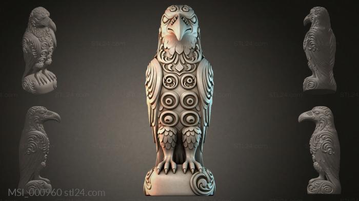 Thematic masks (MSI_000960) 3D models for cnc