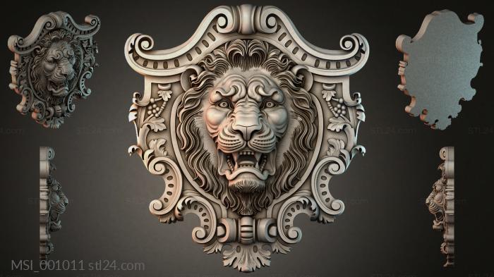 Маски тематические (MSI_001011) 3D модель для ЧПУ станка