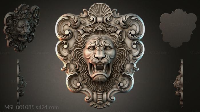 Маски тематические (MSI_001085) 3D модель для ЧПУ станка