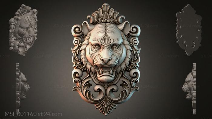 Маски тематические (MSI_001160) 3D модель для ЧПУ станка