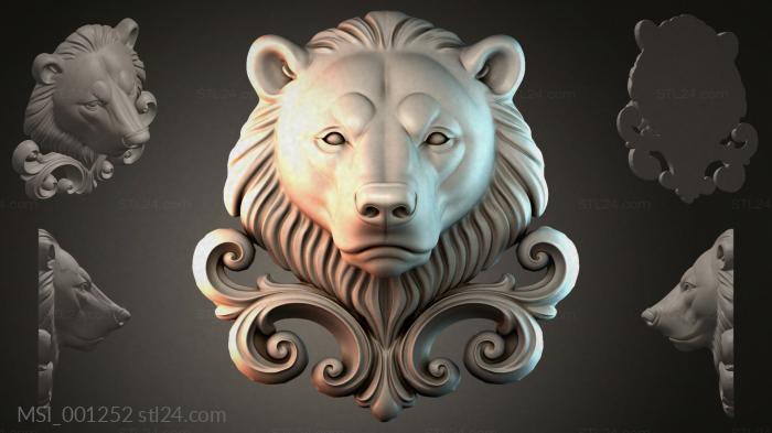 Маски тематические (MSI_001252) 3D модель для ЧПУ станка
