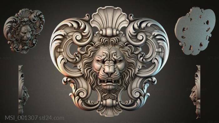 Маски тематические (MSI_001307) 3D модель для ЧПУ станка