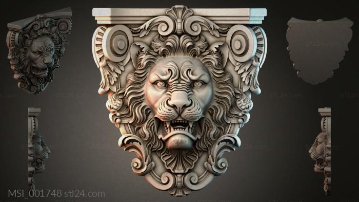 Маски тематические (MSI_001748) 3D модель для ЧПУ станка