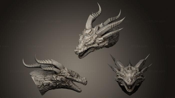 Dragon Head Sculpt 02