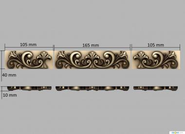 Symmetrycal onlays (, NKS_1199) 3D models for cnc