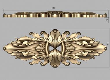 Symmetrycal onlays (, NKS_1212) 3D models for cnc