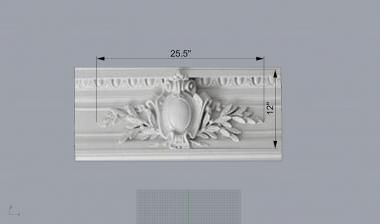 Symmetrycal onlays (Crown, NKS_1275) 3D models for cnc