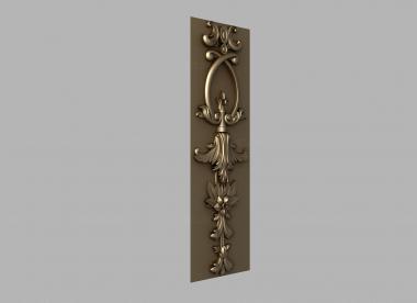 Symmetrycal onlays (Decorative elements made of wood, NKS_1344) 3D models for cnc