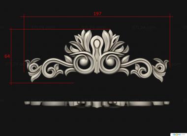 Symmetrycal onlays (Decorchik, NKS_1392) 3D models for cnc