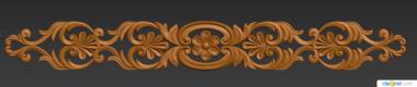 Symmetrycal onlays (Horizontal decor, NKS_1397) 3D models for cnc