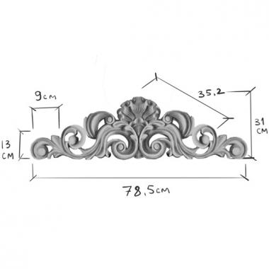 Symmetrycal onlays (Crown, NKS_1417) 3D models for cnc