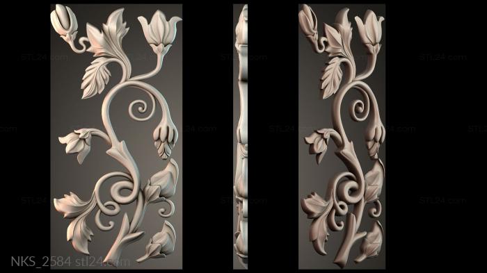 Symmetrycal onlays (NKS_2584) 3D models for cnc