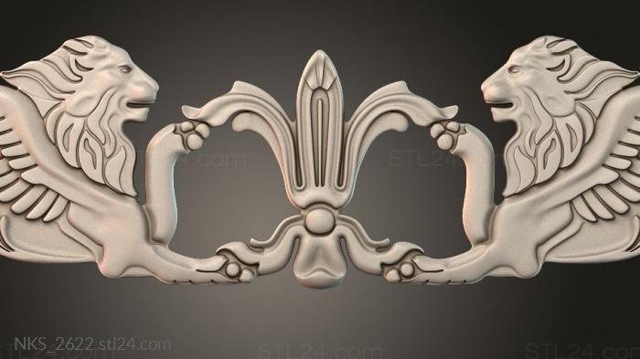 Symmetrycal onlays (NKS_2622) 3D models for cnc