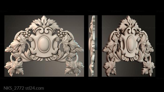 Symmetrycal onlays (NKS_2772) 3D models for cnc
