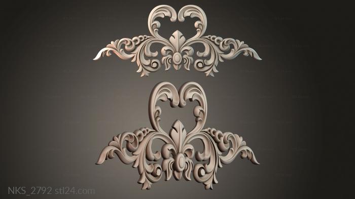 Symmetrycal onlays (NKS_2792) 3D models for cnc