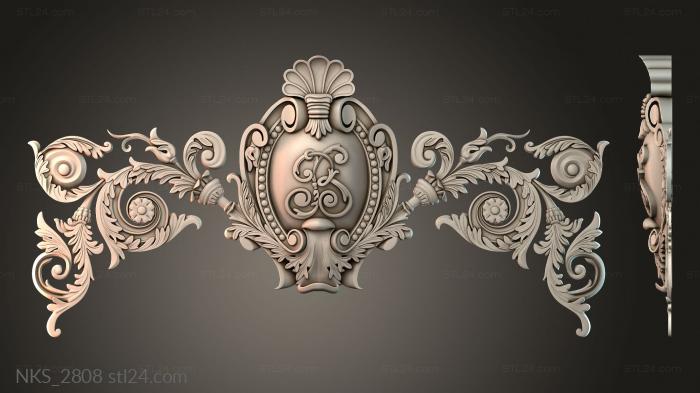 Symmetrycal onlays (NKS_2808) 3D models for cnc