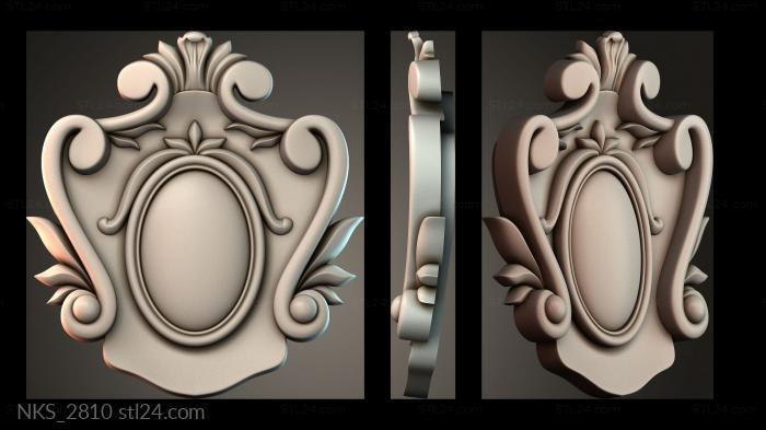 Symmetrycal onlays (NKS_2810) 3D models for cnc