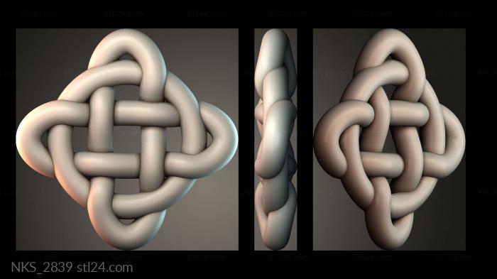 Symmetrycal onlays (NKS_2839) 3D models for cnc