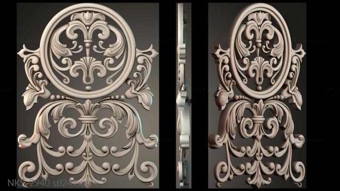 Symmetrycal onlays (NKS_2940) 3D models for cnc