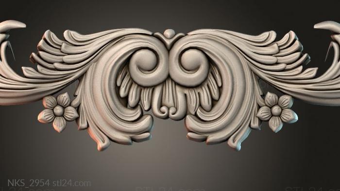 Symmetrycal onlays (NKS_2954) 3D models for cnc