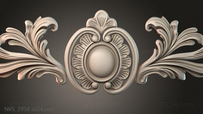 Symmetrycal onlays (NKS_2958) 3D models for cnc