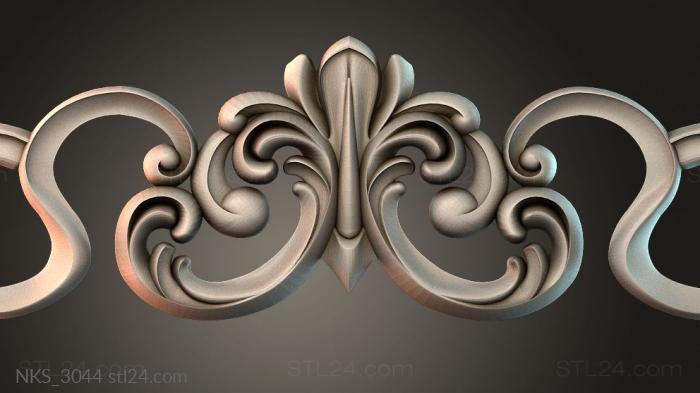 Symmetrycal onlays (NKS_3044) 3D models for cnc