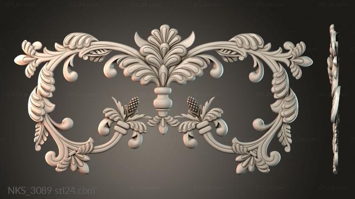 Symmetrycal onlays (NKS_3089) 3D models for cnc