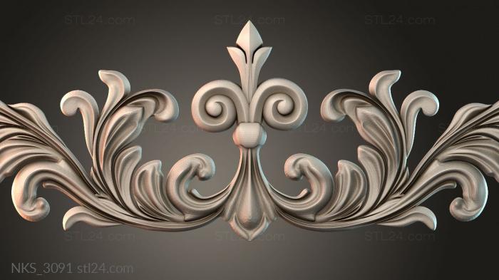 Symmetrycal onlays (NKS_3091) 3D models for cnc