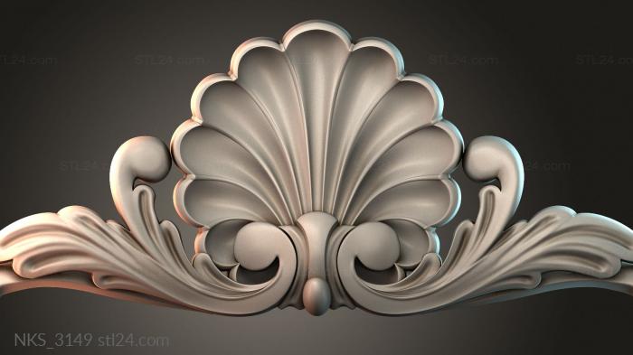 Symmetrycal onlays (NKS_3149) 3D models for cnc