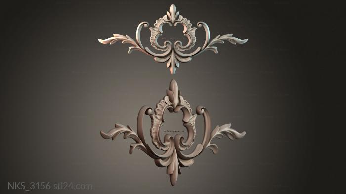 Symmetrycal onlays (NKS_3156) 3D models for cnc