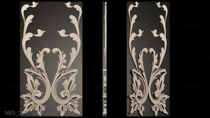 Symmetrycal onlays (NKS_3217) 3D models for cnc