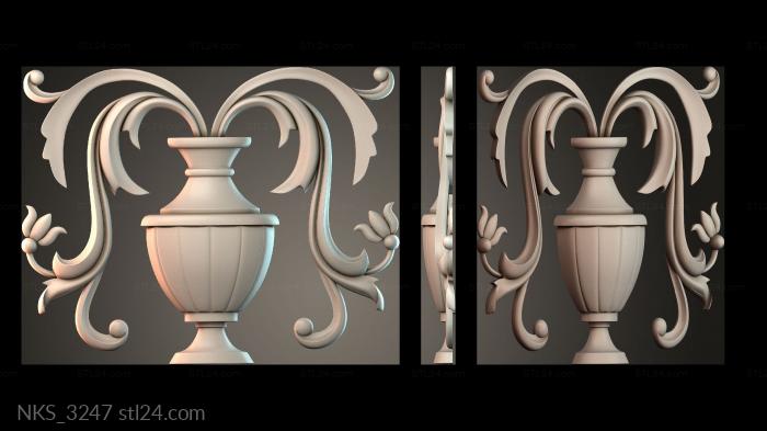 Symmetrycal onlays (NKS_3247) 3D models for cnc