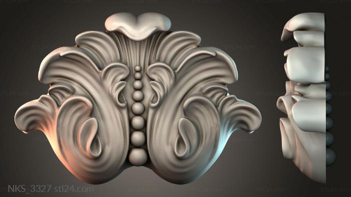 Symmetrycal onlays (NKS_3327) 3D models for cnc