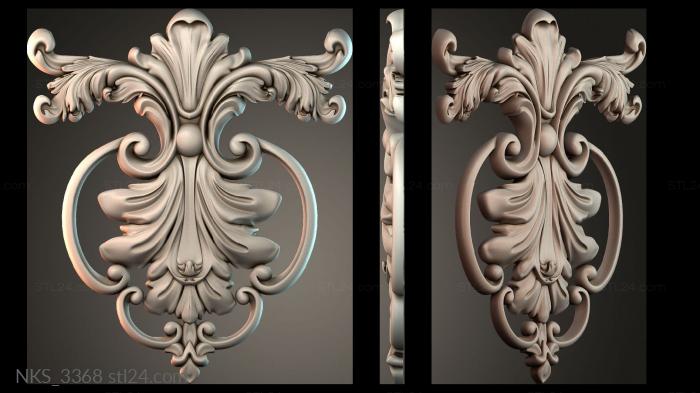 Symmetrycal onlays (NKS_3368) 3D models for cnc