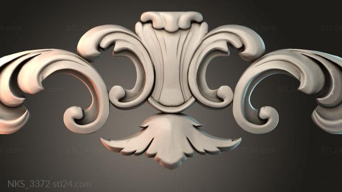 Symmetrycal onlays (NKS_3372) 3D models for cnc