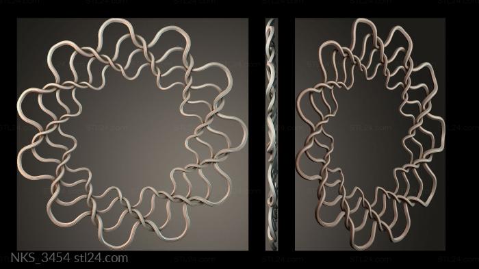 Symmetrycal onlays (NKS_3454) 3D models for cnc