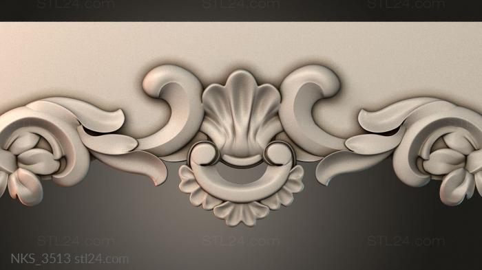 Symmetrycal onlays (NKS_3513) 3D models for cnc