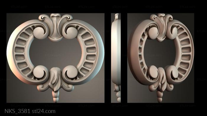 Symmetrycal onlays (NKS_3581) 3D models for cnc