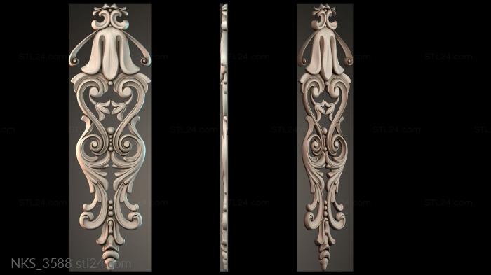 Symmetrycal onlays (NKS_3588) 3D models for cnc