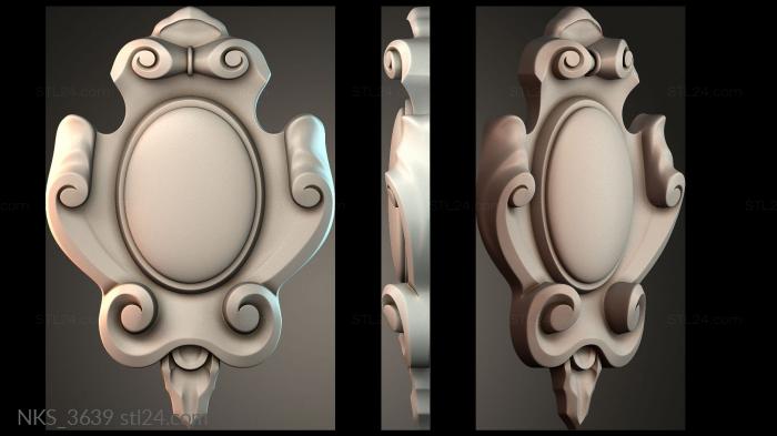 Symmetrycal onlays (NKS_3639) 3D models for cnc