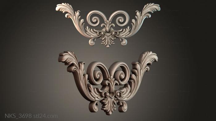 Symmetrycal onlays (NKS_3698) 3D models for cnc