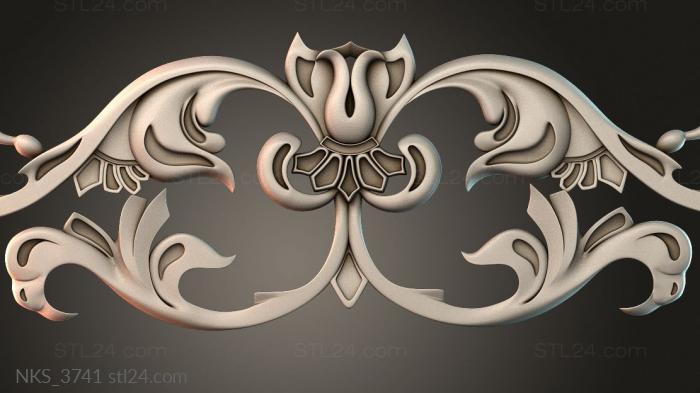 Symmetrycal onlays (NKS_3741) 3D models for cnc