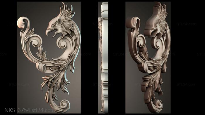 Symmetrycal onlays (NKS_3754) 3D models for cnc