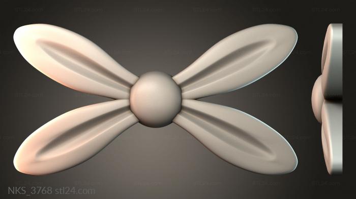 Symmetrycal onlays (NKS_3768) 3D models for cnc